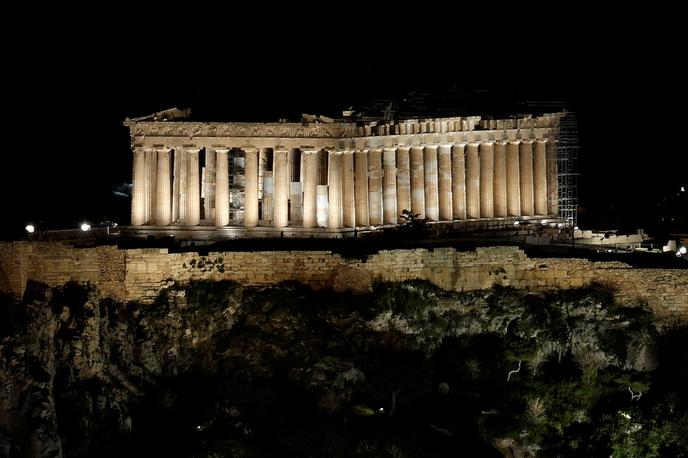 Grčija, Atene | Potres so med drugim čutili v grški prestolnici Atene. | Foto Reuters