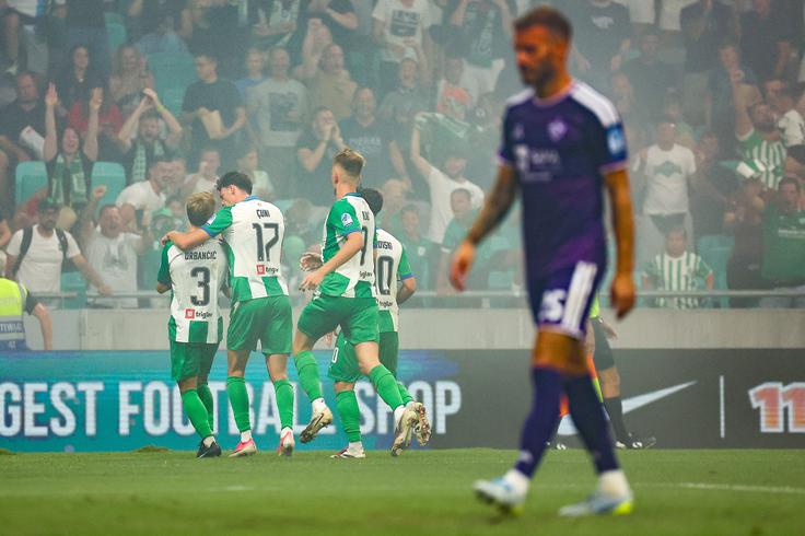 V sodnikovem dodatku je za 1:0 zadel Jošt Urbančič. | Foto: Filip Barbalić