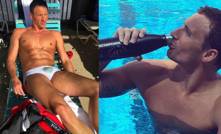 Ryan Lochte ima sicer res 12 olimpijskih odličij, a po inteligenci ni nikoli slovel. | Foto: Instagram/Getty Images