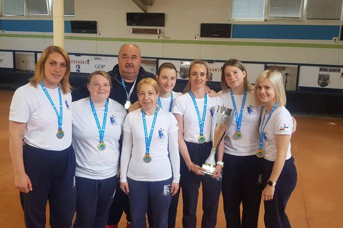 ŽBK Krim Ljubljana | Krimovke so osvojile že 19. naslov državnih prvakinj. | Foto BZS