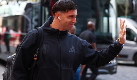 Emiliano Martinez največji poraženec norega dneva