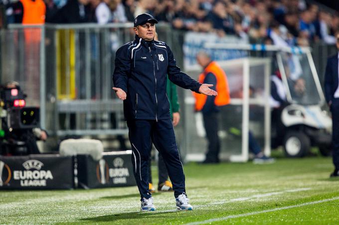Mariborčan je na klopi Rijeke doživel že enajsti poraz v tej sezoni. | Foto: Žiga Zupan/Sportida