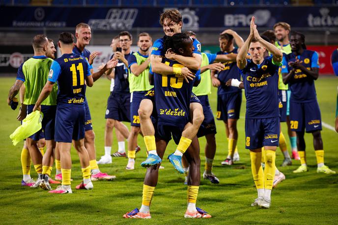Mario Kvesić NK Celje | Veselje Celjanov po napredovanje v tretji krog kvalifikacij za ligo prvakov. | Foto Luka Kotnik