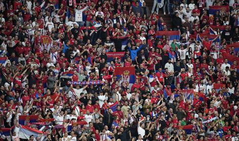 Uefa odprla preiskavo proti Srbiji zaradi provokativnih sporočil