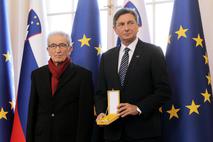 Borut Pahor in Florjan Lipuš