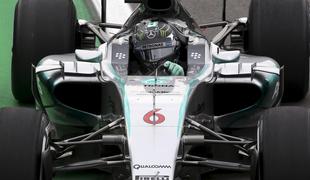 Rosberg za mišjo dlako speljal najboljši štartni položaj aktualnemu svetovnemu prvaku
