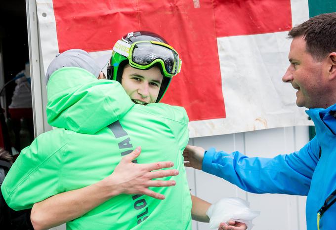 Tilen Bartol je na drugem dejanju aktualne novoletne turneje poskrbel za slovenski vrhunec. V Garmisch-Partenkirchnu je osvojil 5. mesto. V kvalifikacijah za četrtkovo tekmo je bil spet najboljši Slovenec. | Foto: Vid Ponikvar
