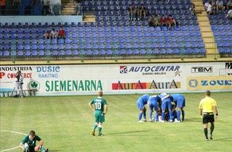 Olimpija izpadla brez izstreljenega "naboja"