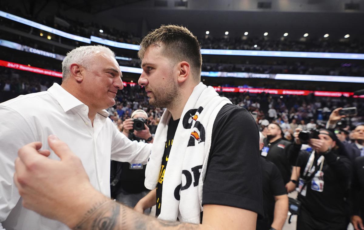Luka Dončić Saša Dončić | Saša Dončić se je odločil, da o Lukovi karieri in odnosu ne bo več govoril javno. | Foto Guliverimage