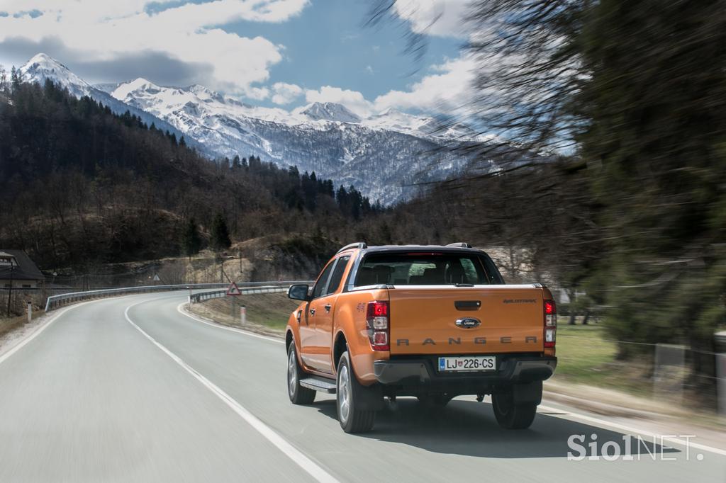 Ford ranger - fotogalerija testnega vozila