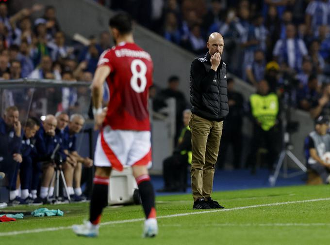  Erik Ten Hag navijače znova prosi za potrpežljivost. | Foto: Reuters