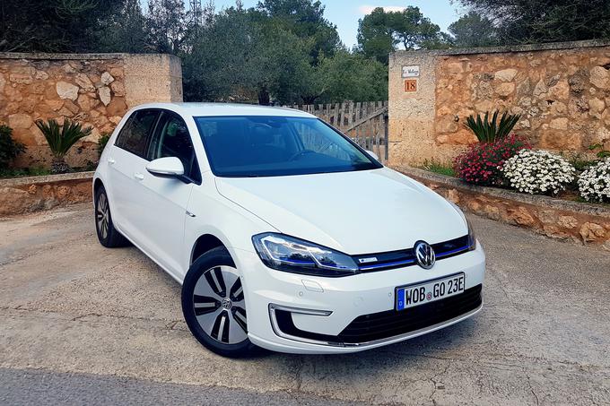 Volkswagen e-golf je bil najbolje prodajano električno vozilo v Nemčiji. | Foto: Jure Gregorčič