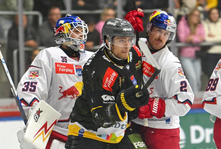 Pustertal je tudi na drugi tekmi premagal branilca naslova Salzburg. | Foto: HC Pustertal/Iwan Foppa