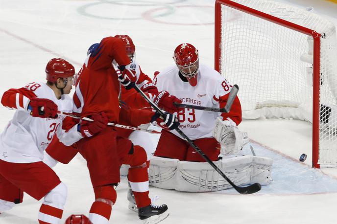 Rusija Češka polfinale OI Pjongčang | Foto Reuters