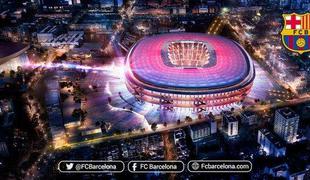 Kako se bo Camp Nou spremenil v futurističnega lepotca? (video)