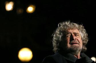 Grillo: Če se bodo pridružili levici, grem iz politike