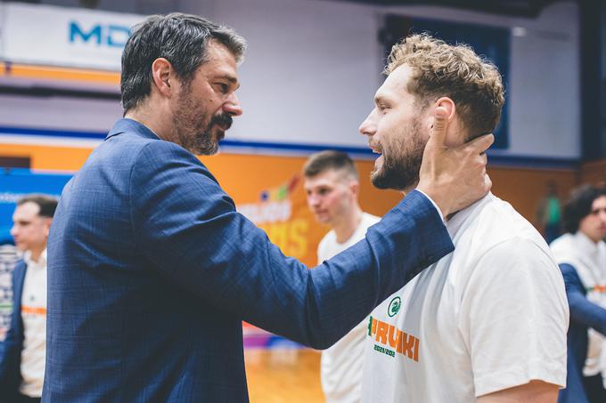 Cedevita Olimpija, Jaka Blažič, Jurica Golemac | Foto: Grega Valančič/Sportida