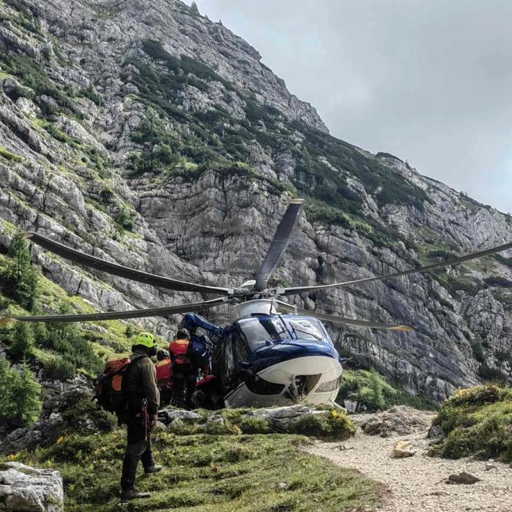 gore, reševalci, gorski reševalci | Foto: GRS Bohinj/Facebook
