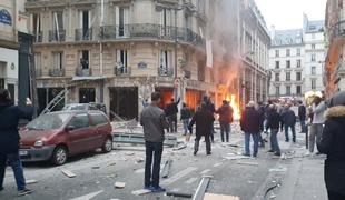 Pariz: v eksploziji v pekarni umrli trije ljudje, tudi dva gasilca