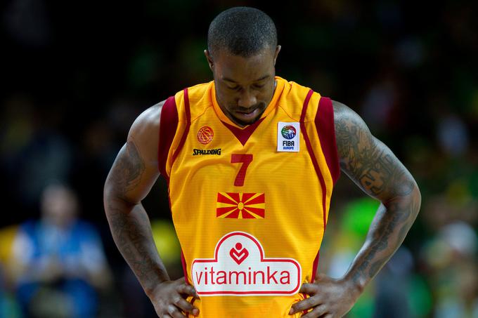 Bo McCalebb je bil ključen mož Makedonije na EuroBasketu 2011 v Litvi, kjer je Makedonija osvojila četrto mesto. | Foto: Vid Ponikvar