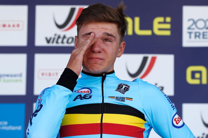 Remco Evenepoel | 19-letni Remco Evenepoel je letos postal evropski prvak v kronometru. | Foto Getty Images