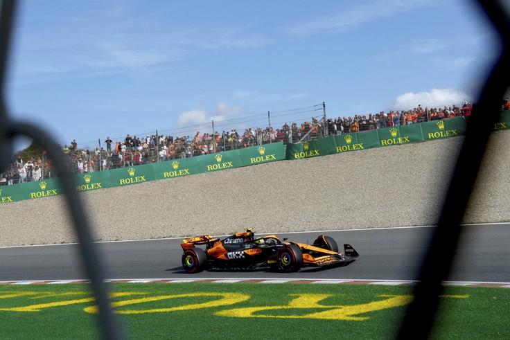 Lando Norris je dobil prvi prosti trening. | Foto: Guliverimage