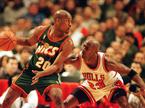 Seattle SuperSonics Chicago Bulls Gary Payton