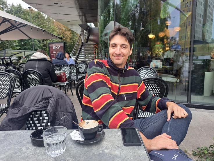 Matic Žumer Matic Žumer med pogovorom za Sportal | Foto: Alenka Teran Košir