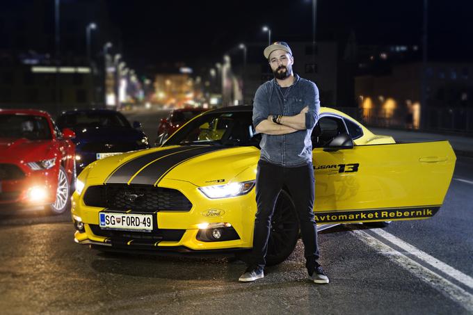 filip flisar in fordova karavana mustang | Foto: Tadej Čaušević, Net projekt