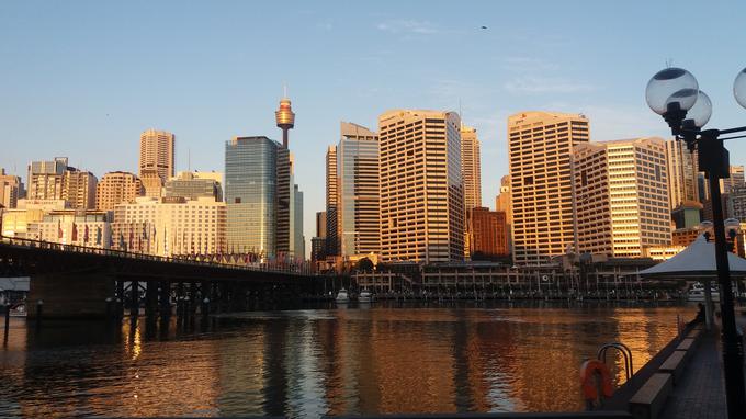Natalija Brumec pravi, da je v Sydneyju eno najlepših pristanišč, kar jih je videla. | Foto: Osebni arhiv