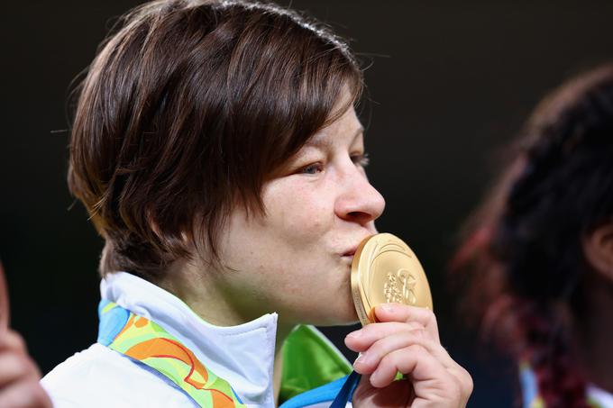 Na zlato Tino Trstenjak je ponosen. | Foto: Getty Images