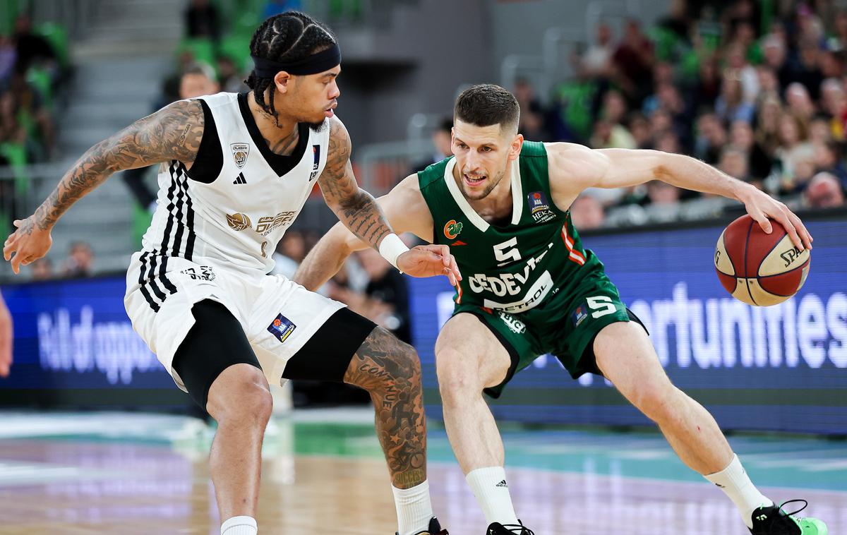 četrtfinale ABA Aleksej Nikolić Cedevita Olimpija BC Dubai | Aleksej Nikolić je dosegel kar 30 točk, še nikoli toliko v ligi ABA. | Foto Filip Barbalić