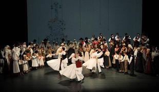 Čudežne goslice - folklorni spektakel v ljubljanski Operi
