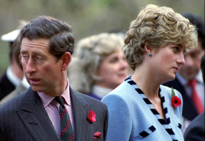 Princesa Diana je v svojem intervjuju za BBC podvomila o tem, da bi bil princ Charles lahko dober kralj. | Foto: Reuters