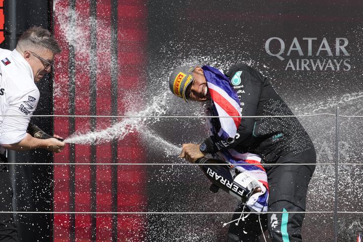 Lani je v Silverstonu zmagal Lewis Hamilton, kar je bila njegova prva zmaga po dveh letih in pol. | Foto: Guliverimage