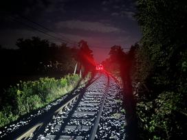 Slovenske železnice, skala, vandalizem