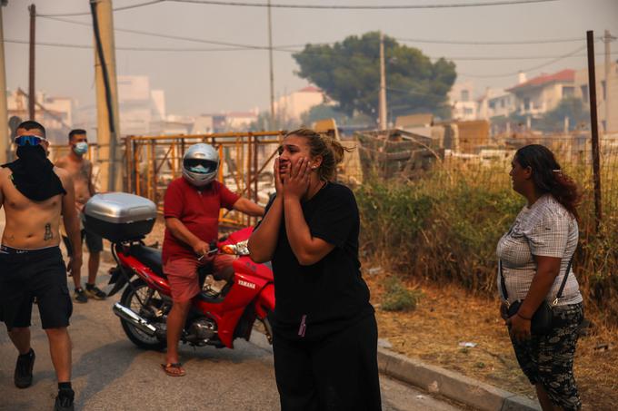 Atene, požar | Foto: Reuters