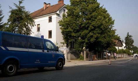 Streljanje na Sketovi ulici v Ljubljani posledica vloma