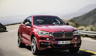 BMW X6 – bolj ekskluzivna oprema in večje zmogljivosti