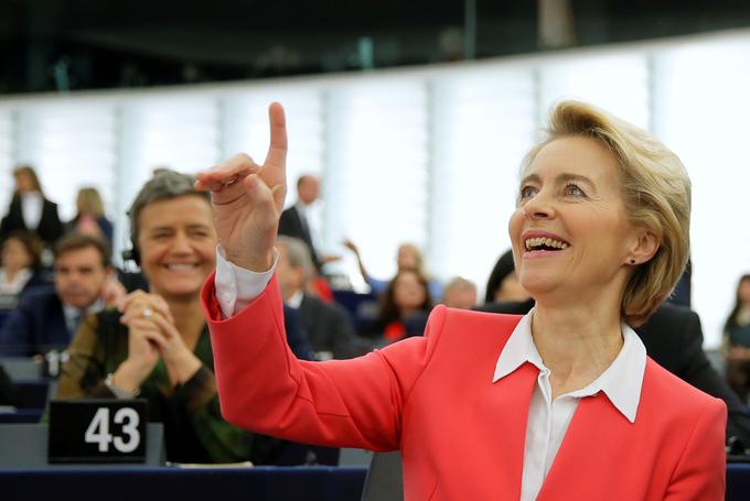 "Močnejša Evropa pomeni boljši svet," je med drugim poudarila von der Leynova. | Foto: Reuters