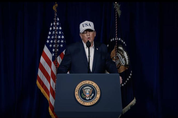 Donald Trump | Ameriški predsednik Donald Trump je izjavil, da je Ali Hamenej mrtev. | Foto Guliverimage