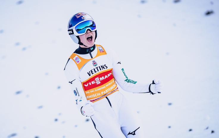 Rjoju Kobajaši je po dveh postojankah turneje na prvem mestu. | Foto: Sportida