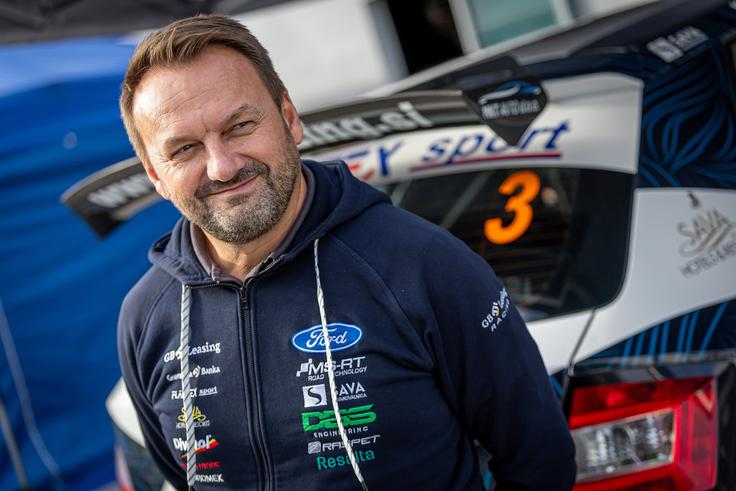 Aleš Zrinski je bil v Idriij tretji, odpeljal pa je svoj stoti reli v karieri. | Foto: Uroš Modlic