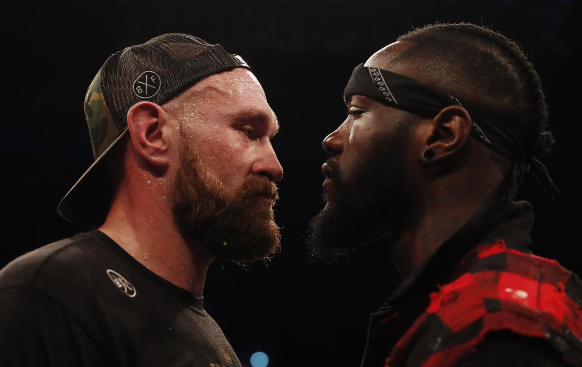 Tyson Fury Deontay Wilder | Tyson Fury in Deontay Wilder se bosta konec leta v Las Vegasu udarila za šampionski pas v verziji WBC. | Foto Reuters