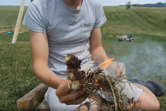 Netenje ognja s tamponom: poskusi gledalcev #video