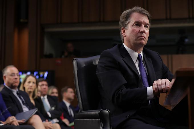 Brett Kavanaugh je kandidat za vrhovnega sodnika ZDA, na katerega leti vse več obtožb o spolnem napadu. | Foto: Getty Images