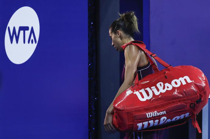 Madison Keys | Madison Keys bo morala zaradi poškodbe izpustiti polfinalni obračun. | Foto Getty Images