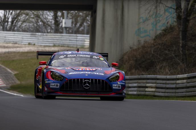 Max Verstappen Mercedes-AMG GT3 Evo | Minuli konec tedna je Max Verstappen na kultnem Nordschleifu dirkal z Mercedes-AMG GT3 Evo. | Foto Guliverimage