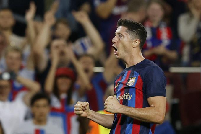 Robert Lewandowski je Villarrealu zabil dva gola. | Foto: Reuters