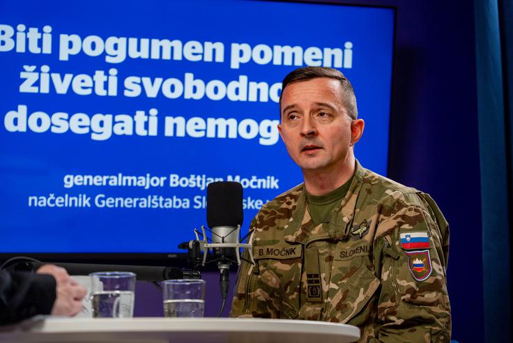 Generalmajor Boštjan Močnik, Spotkast | Foto: Luka Petrič